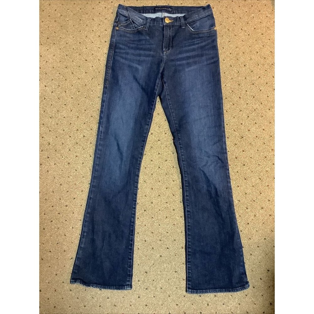Rock & Republic Women's Kasandra R010348 sz10 bootcut midrise medium wash